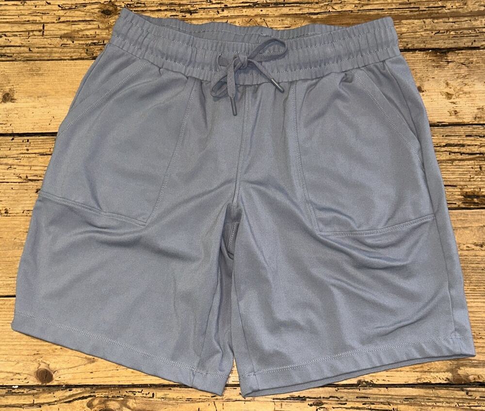 Mondetta Women’s Size S Grey Active Bermuda Knee High Shorts NWOT